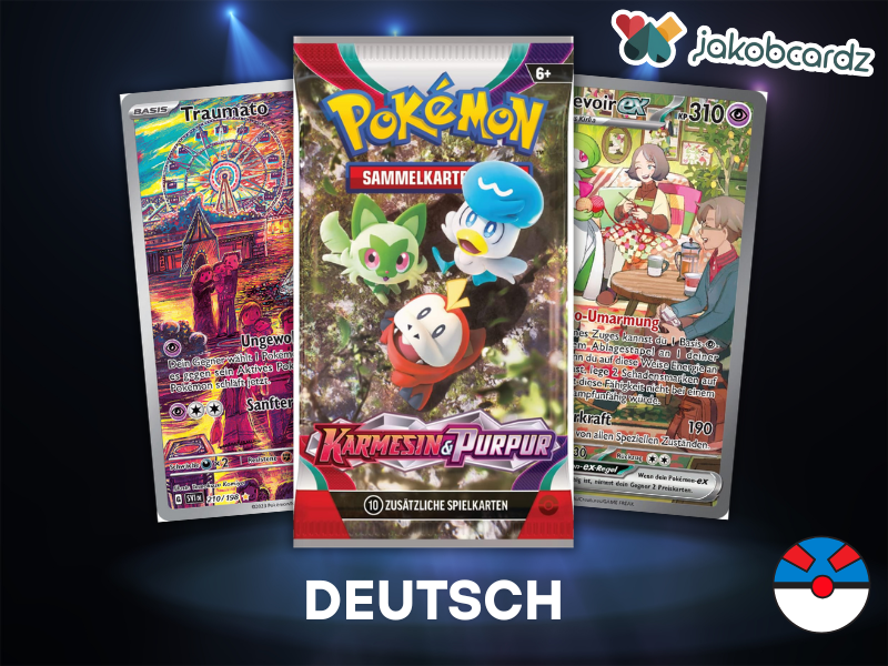 Karmesin Purpur Base Booster Deutsch