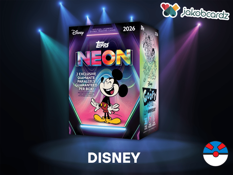 Disney Neon Value Box Topps - JakobCardz