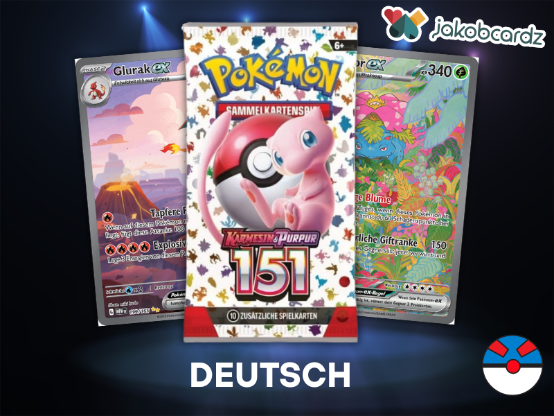 Pokemon 151 Booster [DE] - JakobCardz