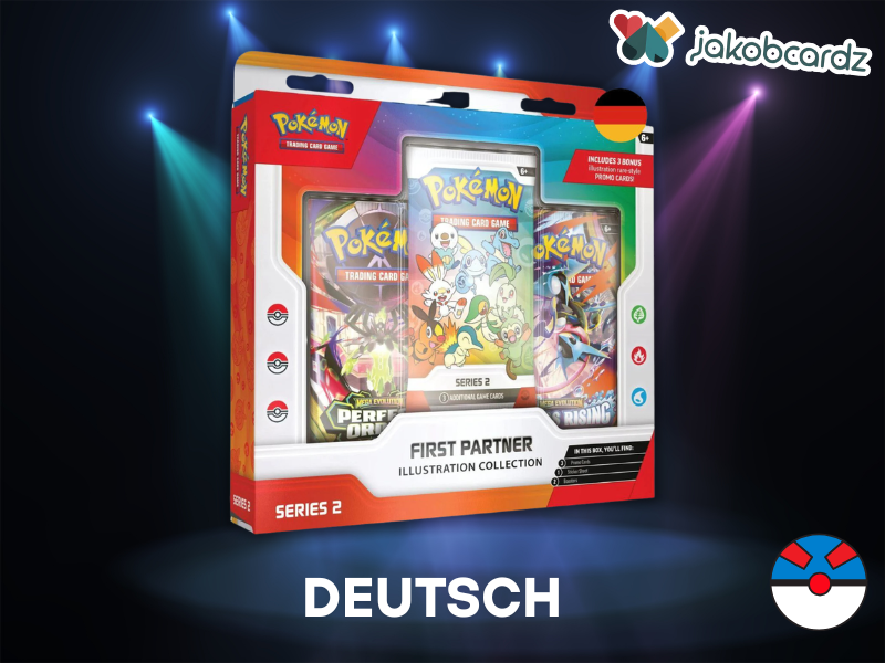 Pokémon TCG Erste Partner Illustrations Kollektion 2 [DE]