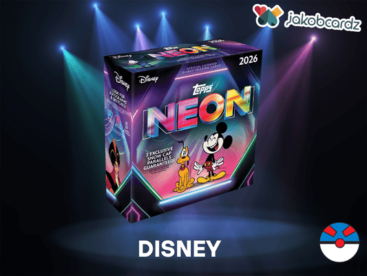 Disney Neon Mega Box Topps - JakobCardz