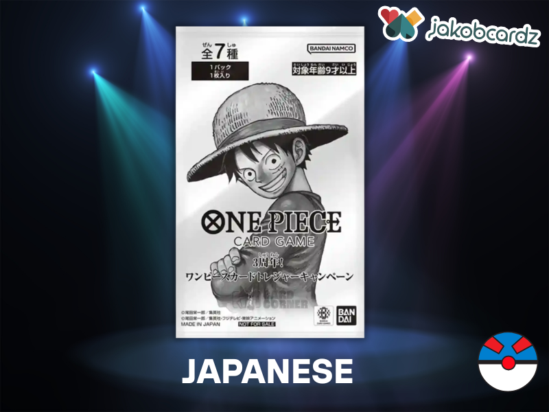 One Piece 3rd Anniversary Treasure Campaign Promo Pack [JP]