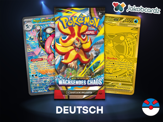 Pokemon Wachsendes Chaos Booster [DE] - JakobCardz